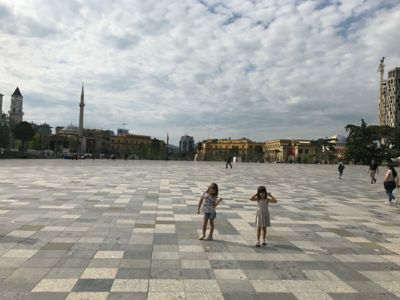 Tirana – the city of bunkers