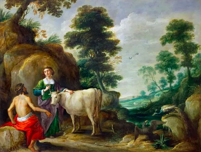 What does the cow symbolise in ancient mythology and literature?
